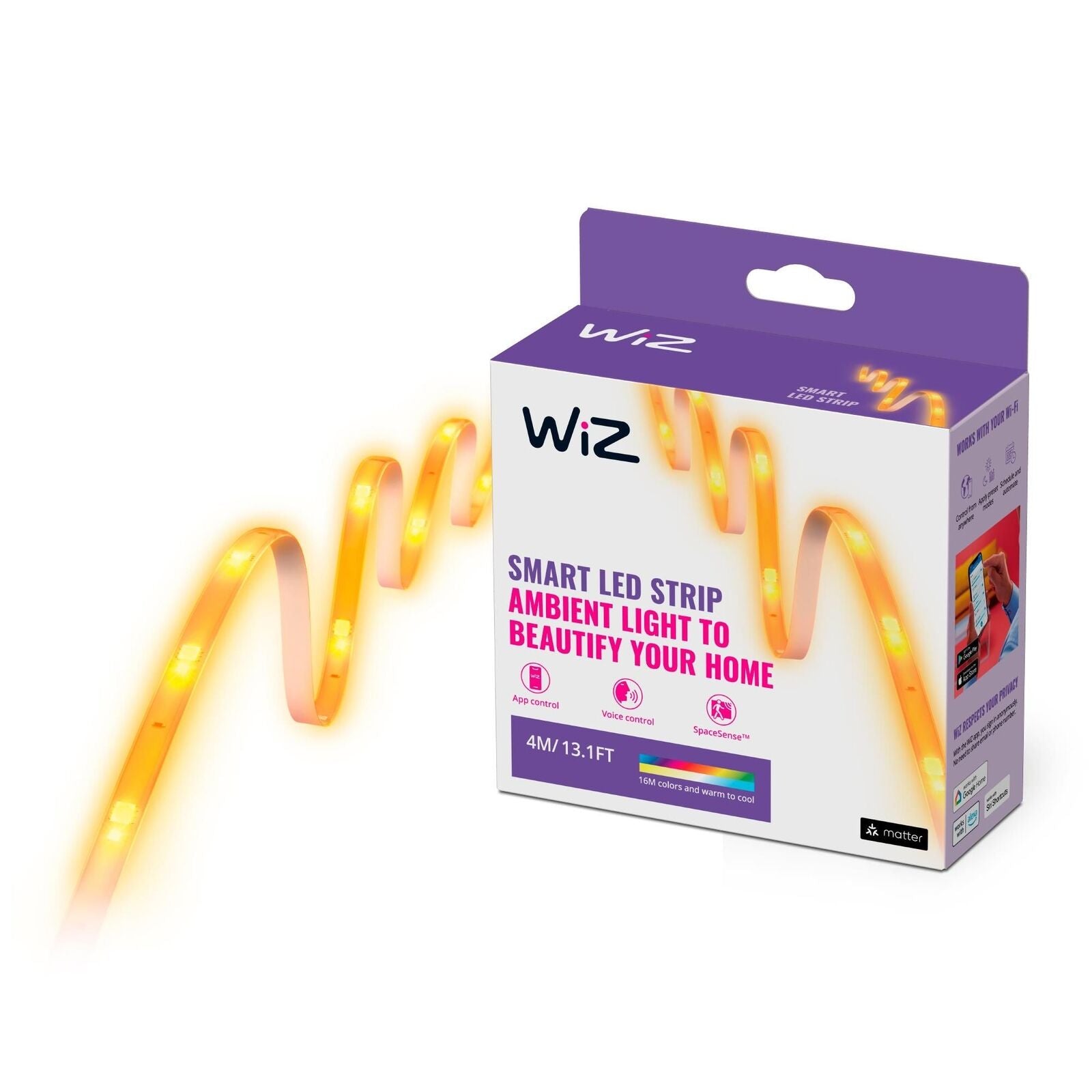 WiZ COLOR Ambience Lightstrip 4M
