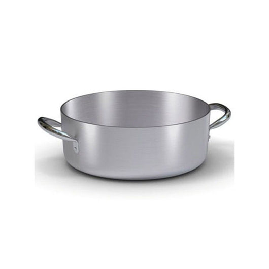Ballarini Casseruola bassa professionale con 2 manici in alluminio diametro 50 cm