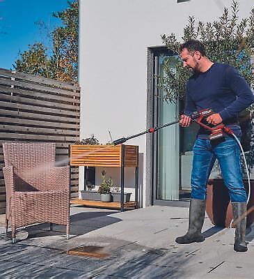 Einhell HYPRESSO 18/24 Li idropulitrice Verticale Elettrico 240 l/h Nero, Rosso