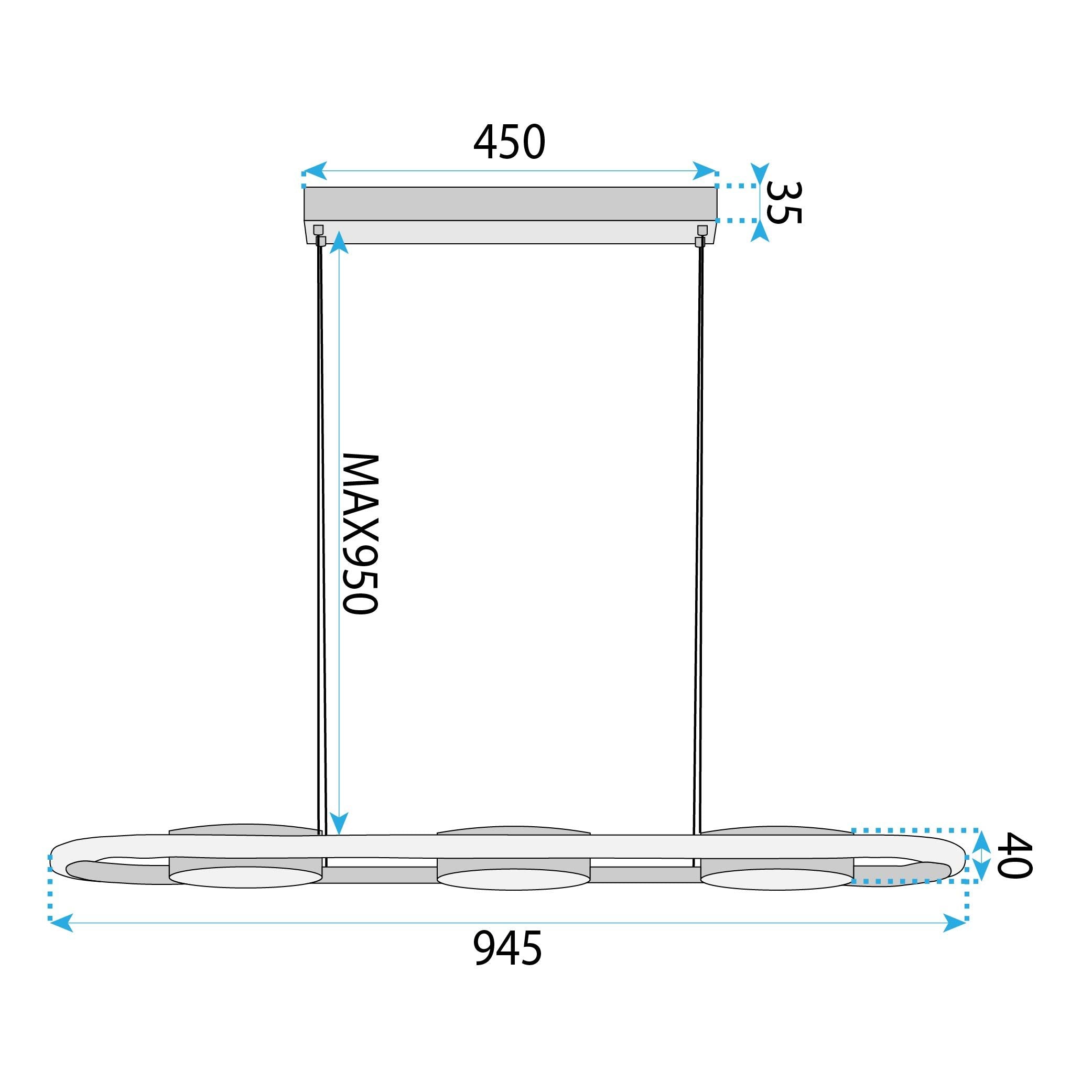 Lampada Da Soffitto G135-cp Gold