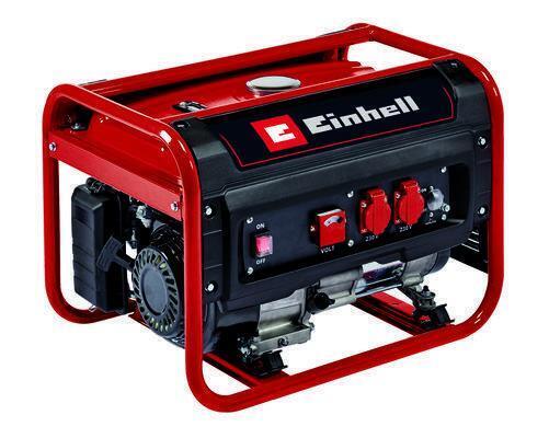 Einhell TC-PG 25/1/E5 gruppo elettrogeno 15 L Benzina Nero, Rosso