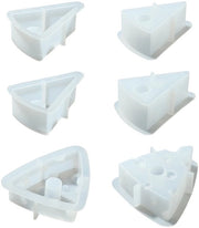 Sostegno per candela 3 stili - Orecchioni in silicone - Forma di formaggio - Orecchioni alimentari - Manutenzione - Materiale flessibile - Candelabro