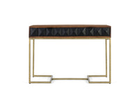 Consolle realizzata in legno di mango e struttura in ferro