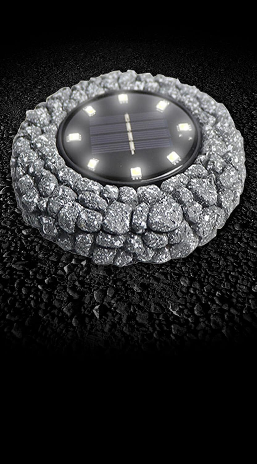 Maximus Lampada Solare Led Ground 2 Pezzi Gl089