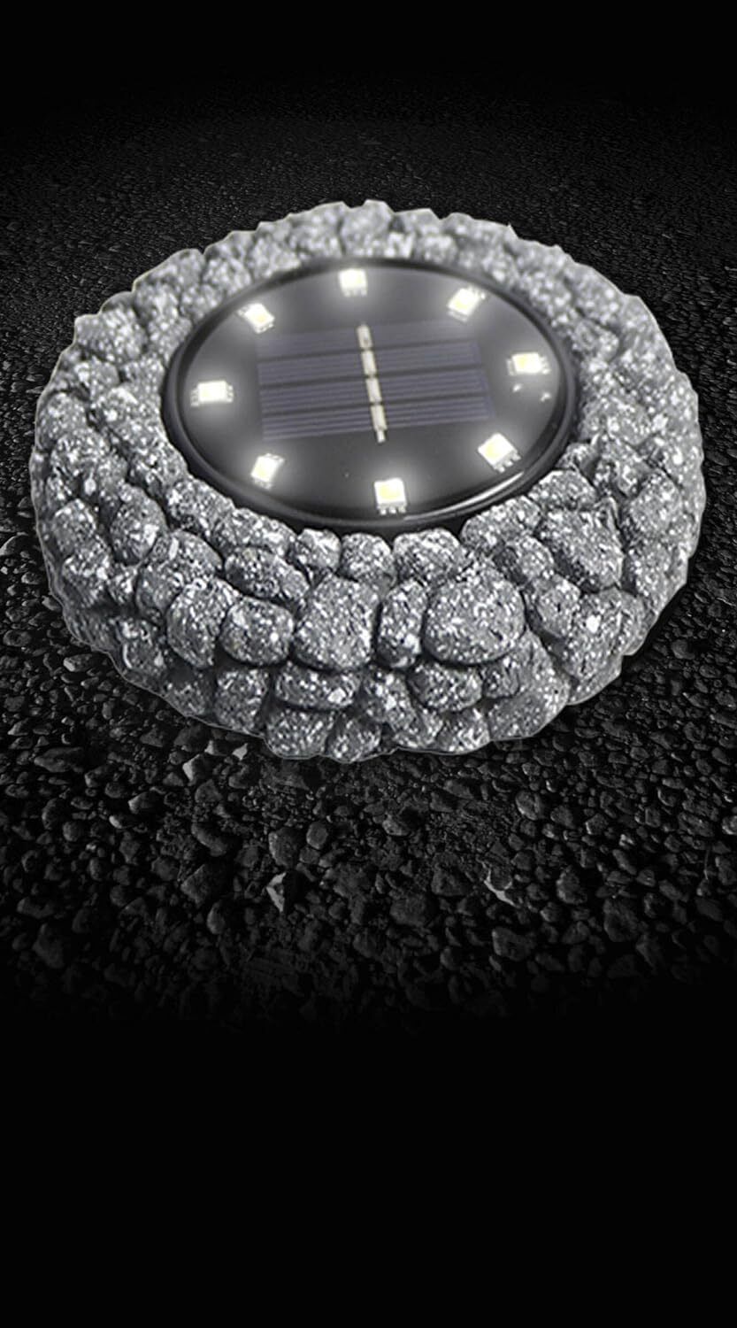 Maximus Lampada Solare Led Ground 2 Pezzi Gl089