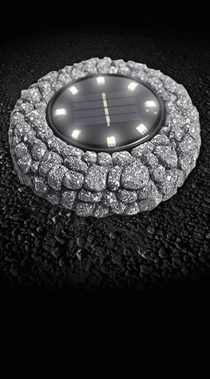 Maximus Lampada Solare Led Ground 2 Pezzi Gl089