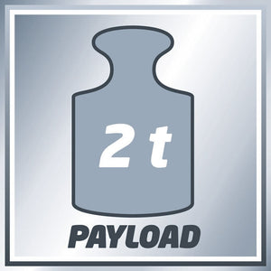 Einhell Cricchetto Idraulico Carrellabile Cc-Tj 2000