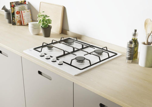 Candy Idea CHW6BRWW Bianco Da incasso 59 cm Gas 4 Fornello(i)