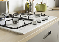 Candy Idea CHW6BRWW Bianco Da incasso 59 cm Gas 4 Fornello(i)