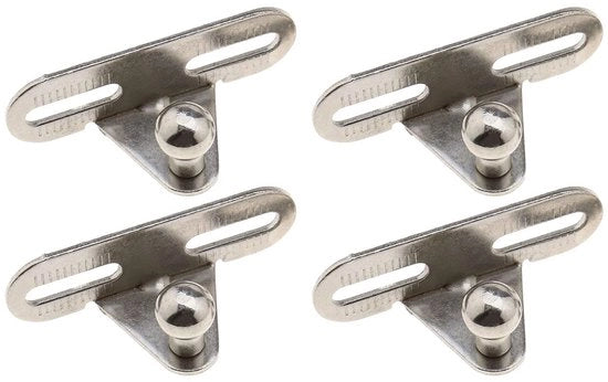Maniglie di sostegno per gasdoppie 10mm - Lifting maniglia - Dampened maniglie - Materiale in metallo duraturo - Formato compattibile - Maniglie di sostegno