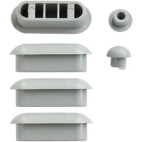 Cuscinetti di appoggio per copri-sedile wc n. 36, 65071 7