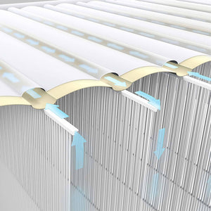 Materasso Casa Singolo Dura Beam Tecnologia Fiber-Tech Con Pompa Elettri