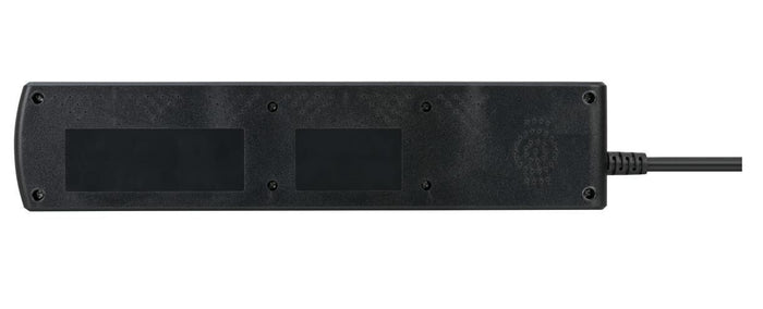 Brennenstuhl 1153110116 prolunghe e multiple 2 m 6 presa(e) AC Interno Nero