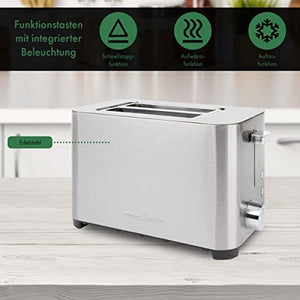 ProfiCook PC-TA 1251 2 fetta/e 750 W Acciaio inox
