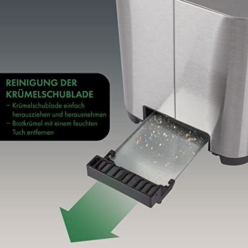 ProfiCook PC-TA 1251 2 fetta/e 750 W Acciaio inox