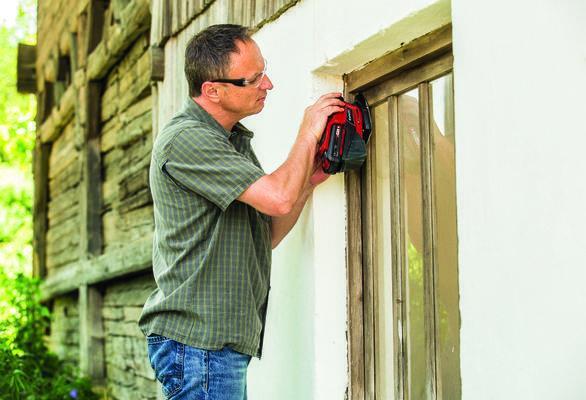 Einhell TE-OS 18/150 Li Solo Levigatrice multiuso 12000 Giri/min 24000 OPM Nero, Rosso