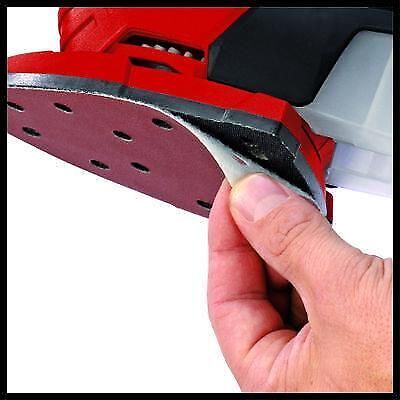 Einhell TE-OS 18/150 Li Solo Levigatrice multiuso 12000 Giri/min 24000 OPM Nero, Rosso