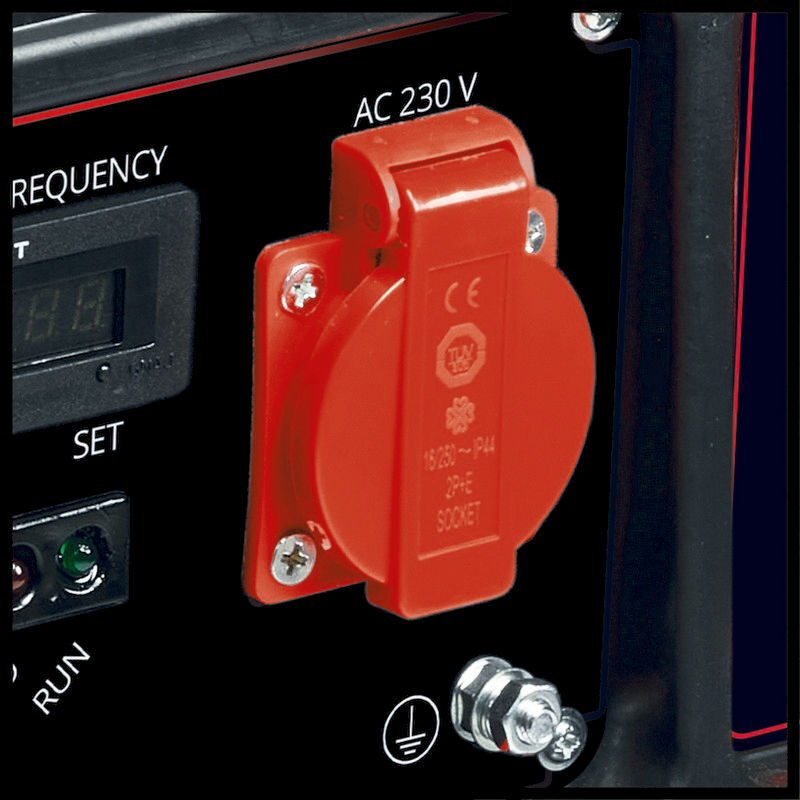 Einhell TC-IG 1100 gruppo elettrogeno 1000 W 6,5 L Benzina Nero, Rosso