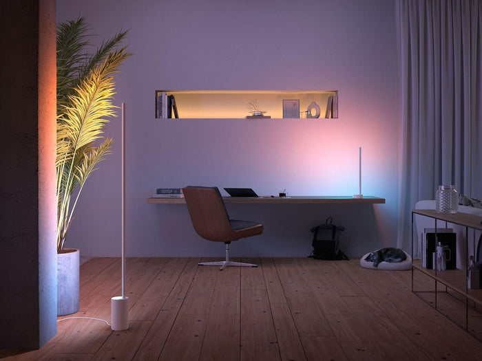 Philips Hue White and Color ambiance Hue White and Color AmbianceGradient Gradient Signe Lampada Smart da Tavolo Bianca
