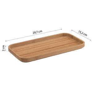 Gedy Vaschetta Ninfea Faggio Naturale Bambu 2x29,7x15 Cm