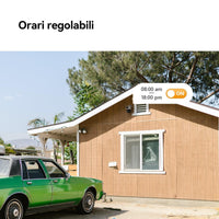 Imou Crusier DUAL 10MP (5MP+5MP) Telecamera Wi-Fi Esterno Doppio Obiettivo, 360°PTZ Videocamera Sorveglianza Esterno con Visione Notturna a Colori, Rilevamento Umano/Veicoli, IP66, Tracciamento Intelligente, 2,4ghz