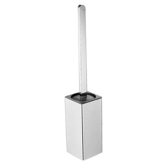 Porta scopino da appoggio in acciaio cromato serie frame