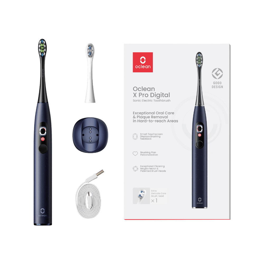 Oclean Spazzolino Elettrico X Pro Tecnologia Avanzata Colore Blu
