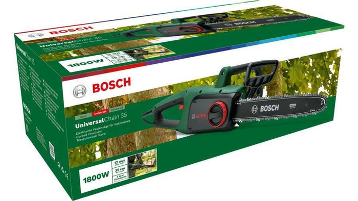 Bosch UniversalChain 35 1800 W Nero, Verde