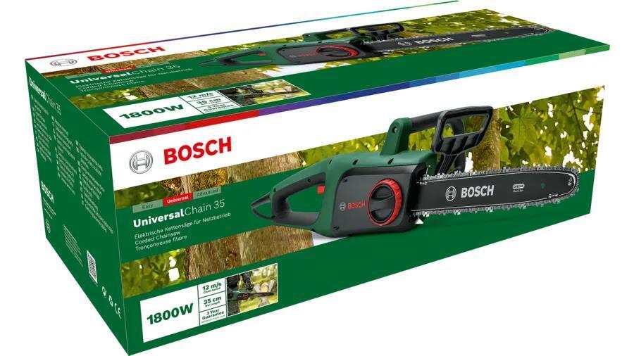 Bosch UniversalChain 35 1800 W Nero, Verde