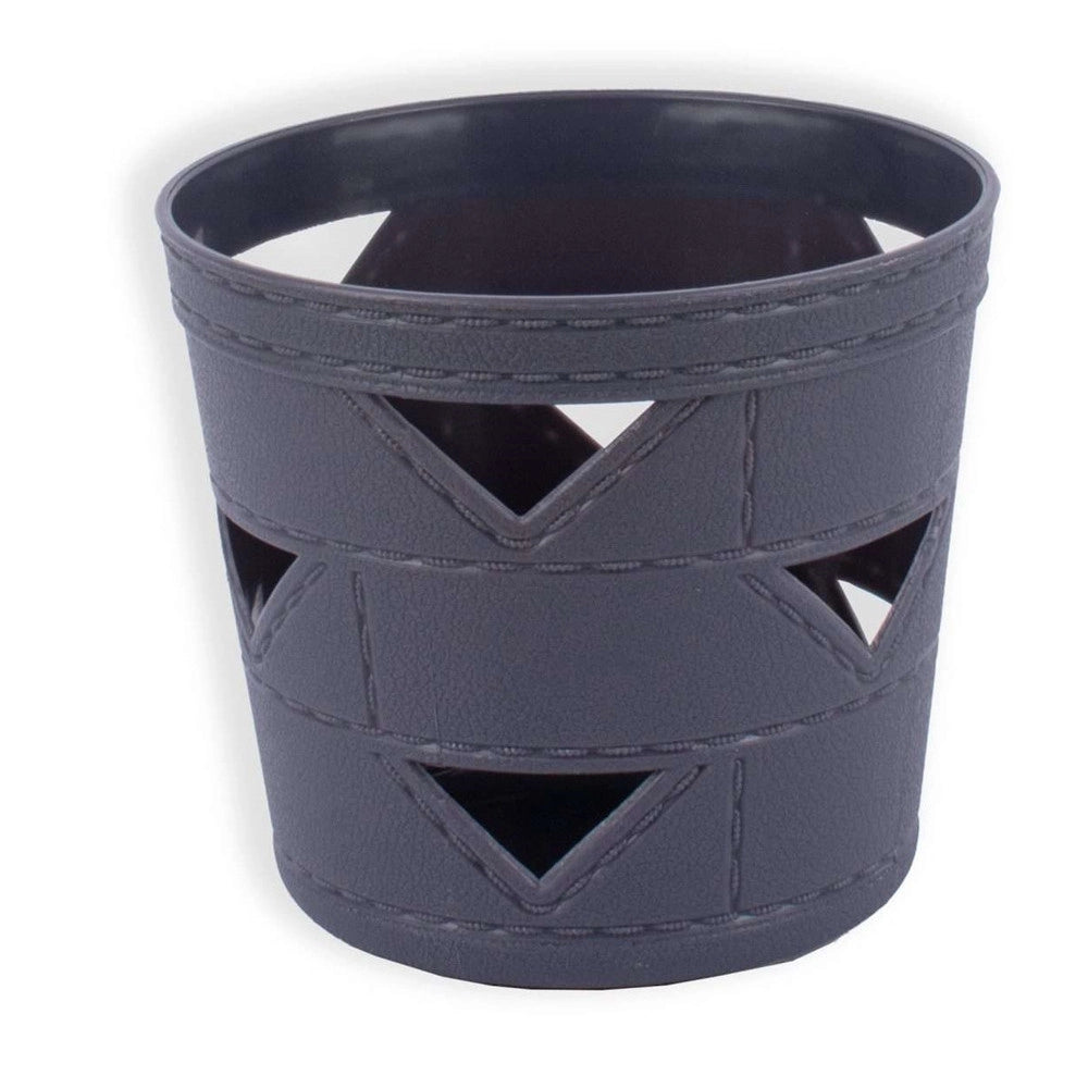Trade Shop - Set 3pz Cesto Cestino Portaoggetti Organizzatore Tondo 10x10x9cm Assortiti 10711 -