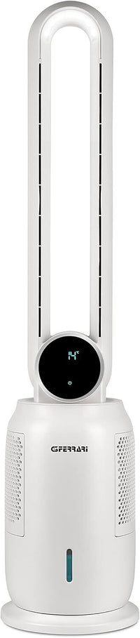 G3 Ferrari Raffrescatore Evaporativo No Pale Tanica 2 Litri Timer Ioni Tlc Bianco