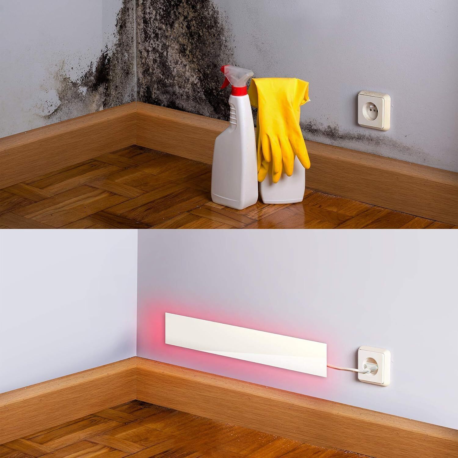 Muffa DRY M1 Innovativo Sistema di Rimozione Umidita' Silenzioso ed Efficiente