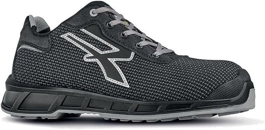 Upower Scarpe Jackson Grigio Silver Basse Numero 43 S3