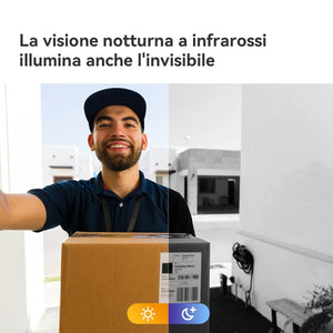 Imou Video Doorbell 2S Kit - mmagine QHD 2K   Batteria da 5000mAh166° D Visione grandangolare   30° Orizzontale ruotabile   IR Visione notturna   Include Chime