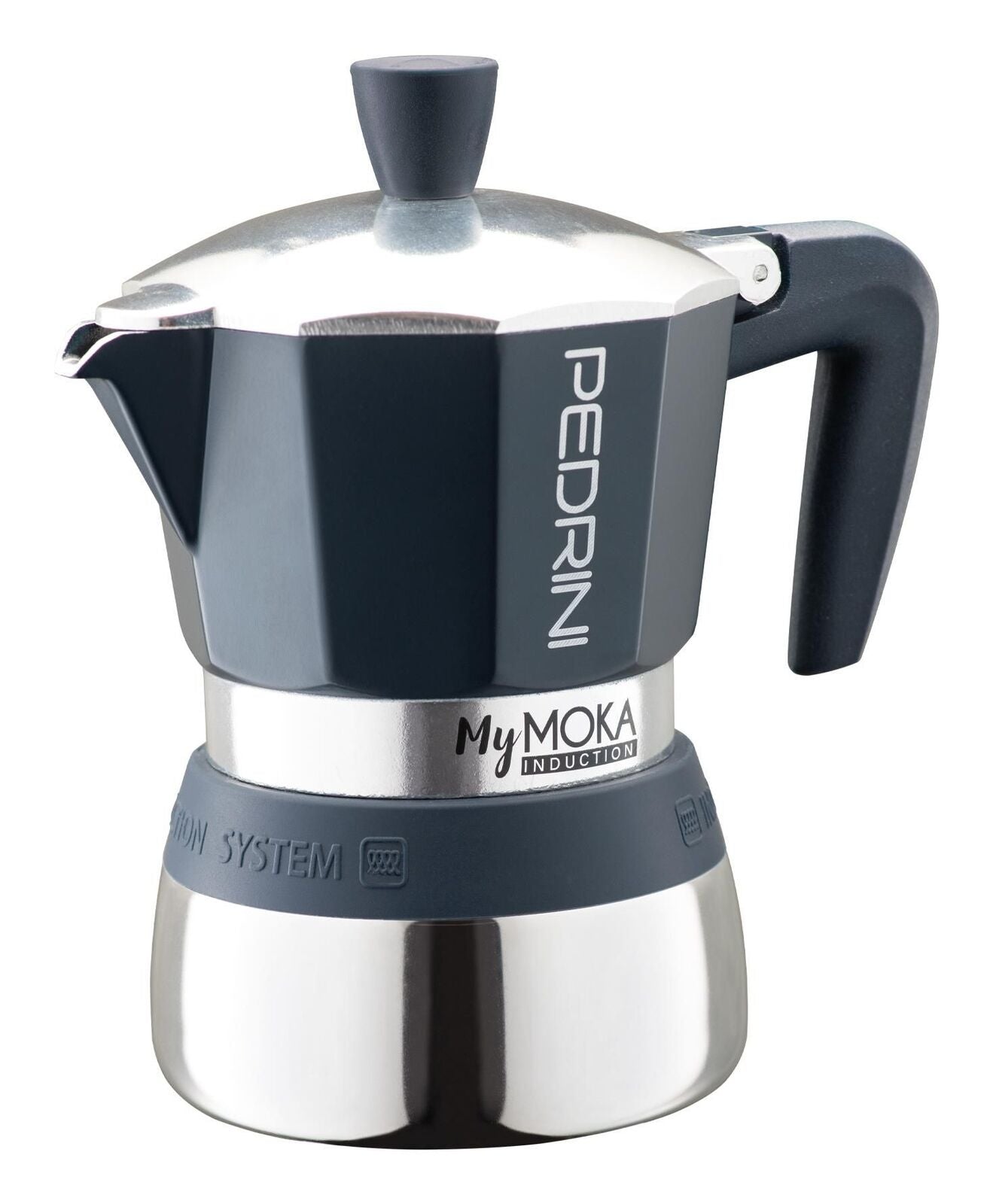 Pedrini MyMoka induction 3 tazze Tortora