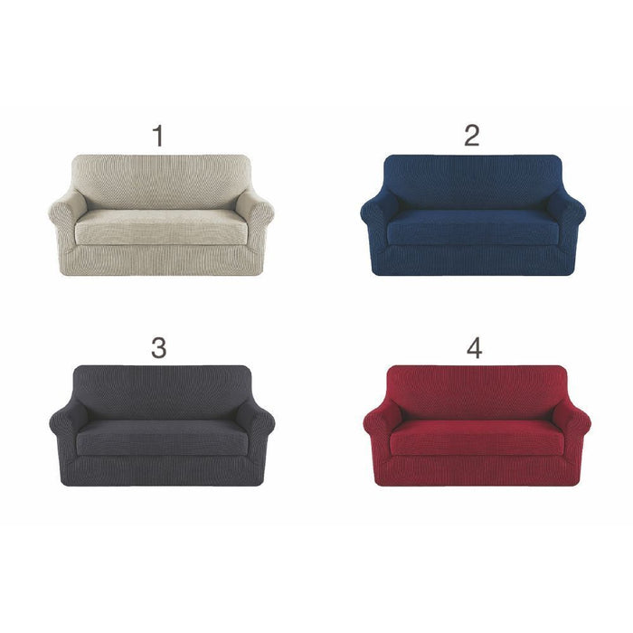 Copridivano 2 posti elasticizzato 126x215 cm - Assortito