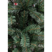 Albero di Natale Sestriere Slim 210 cm 640 rami in pvc