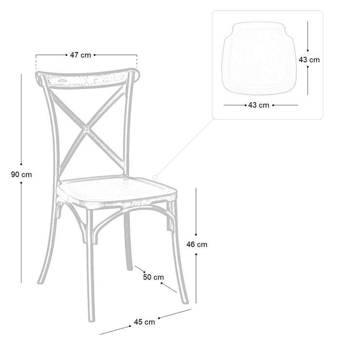 Sedia Sprint in plastica polipropilene verde petrolio monoblocco impilabile