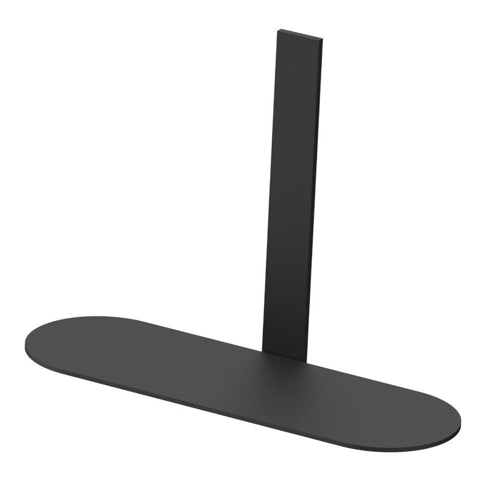 Mensola per bagno nera serie evolution - fissaggio con biadesivo o ad incollo