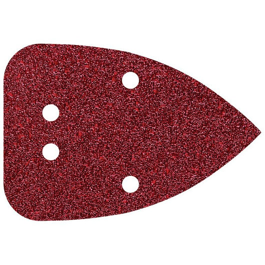 10 FOGLI ABRASIVI VELCRATI GR. 80 96X136MM