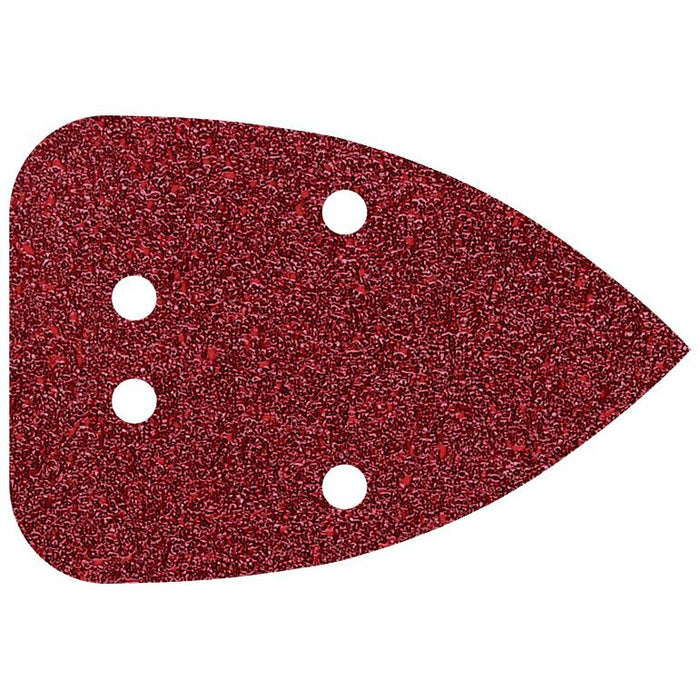 10 FOGLI ABRASIVI VELCRATI GR. 80 96X136MM