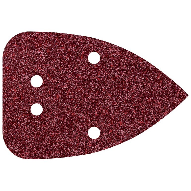 10 FOGLI ABRASIVI VELCRATI GR. 80 96X136MM