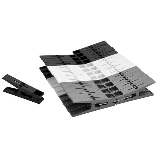 24 MOLLETTE PER BUCATO IN PLASTICA  IN 2 COLORI