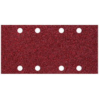 10 STRISCE ABRASIVE VELCRATE GR. 40 9.3X18.5CM