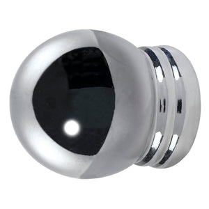 2 POMOLI A BOCCIA IN ALLUMINIO CROMO