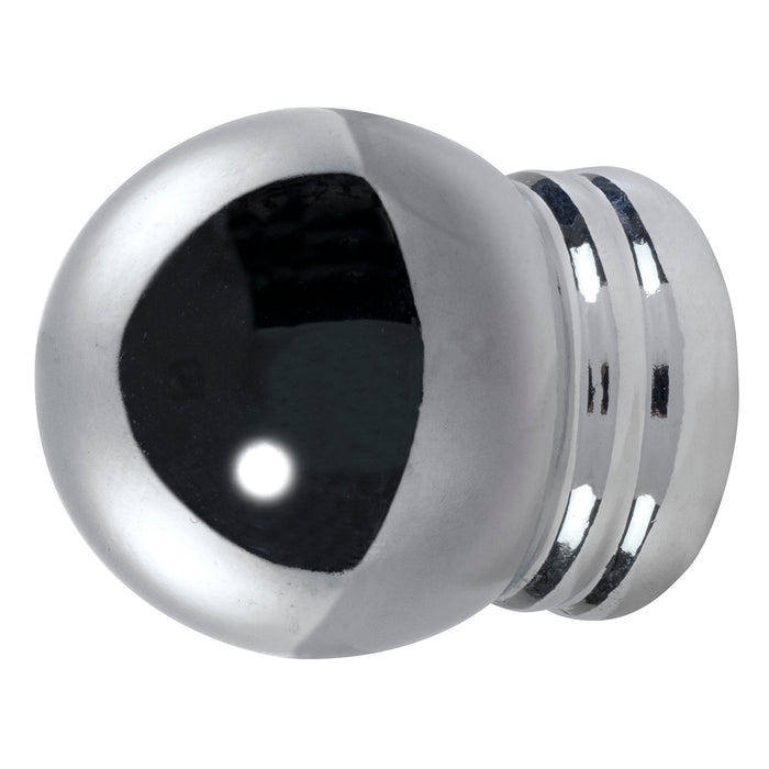 2 POMOLI A BOCCIA IN ALLUMINIO CROMO