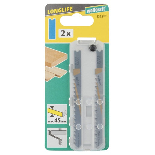 2 LAME PLASTICA 80MM ATTACCO A U TAGLI FINI