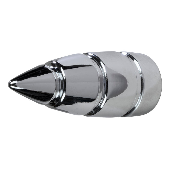 2 POMOLI OGIVA IN ALLUMINIO CROMO