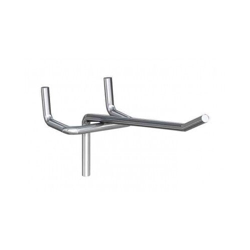 10 GANCI SINGOLI 6CM PER PANNELLO FORATO