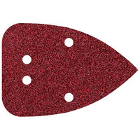 10 FOGLI ABRASIVI VELCRATI GR.80-120-240 96X136MM